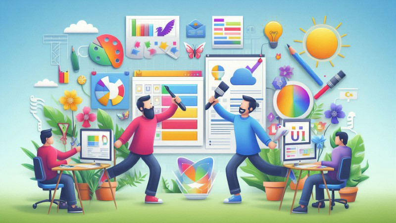چگونه در طراحی سایت UI و UX بهتری را ارائه دهیم